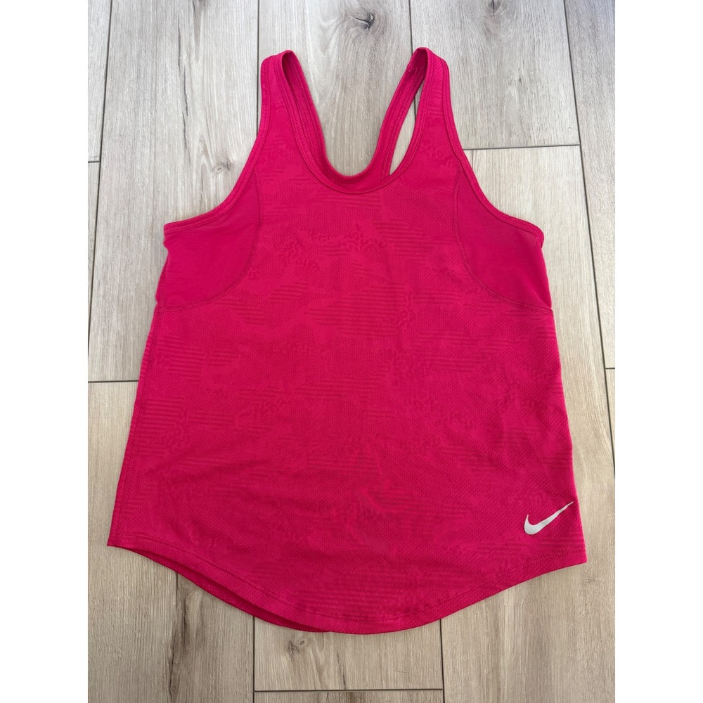 Nike Dri-FIT Pink Racerback Athletic Tank Top Women's Size Small